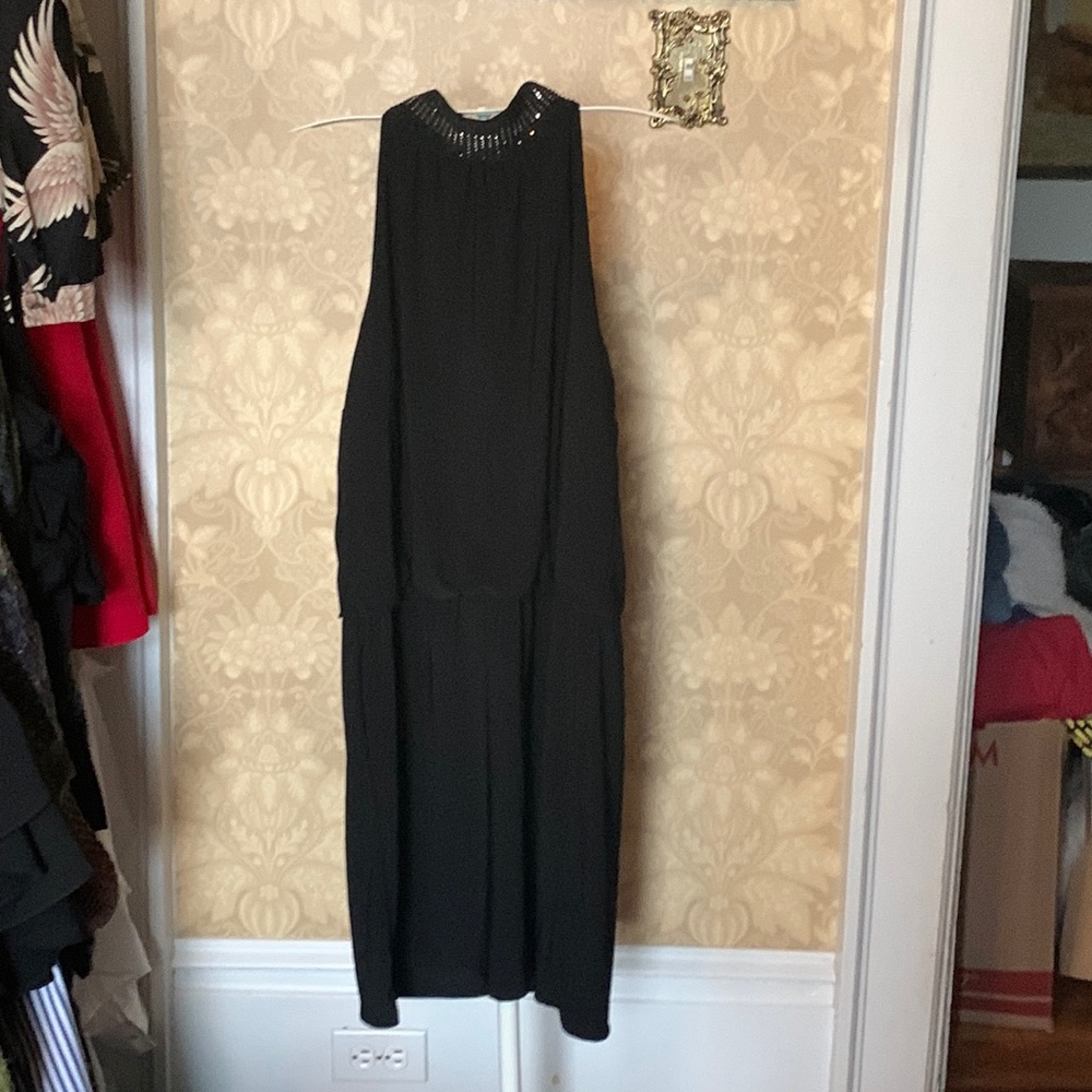 White House black market‎ party dress with studded color. NWOT